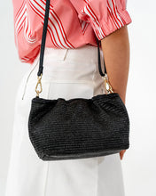 Load image into Gallery viewer, Monty Bag - Black Woven