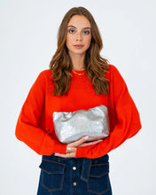 Load image into Gallery viewer, Monty Bag - Silver Crinkle