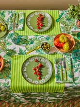 Load image into Gallery viewer, Napkins - Heriloom Green Linen (Set of 4)
