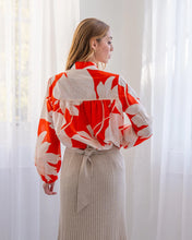 Load image into Gallery viewer, Natalia Blouse - Tangerine Fern