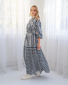 Natalia Maxi Dress - Stripe