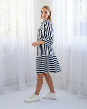 Load image into Gallery viewer, Natalia Mini Dress - Stripe