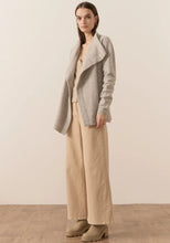 Load image into Gallery viewer, Carter Wrap Cardi Coat - Silver
