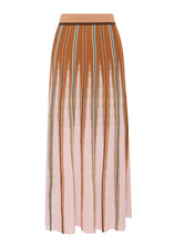 Load image into Gallery viewer, Tedd Knit Skirt - Ginger/Pink