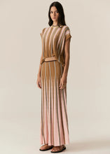 Load image into Gallery viewer, Tedd Knit Skirt - Ginger/Pink