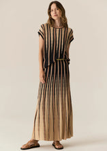 Load image into Gallery viewer, Tedd Knit Skirt - Ink/Camel
