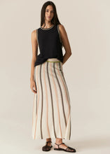 Load image into Gallery viewer, Tedd Knit Tank - Ink/Camel