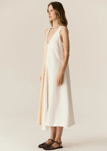 Load image into Gallery viewer, Saga Two Tone Dress - Butter/Ivory