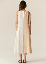 Load image into Gallery viewer, Saga Two Tone Dress - Butter/Ivory