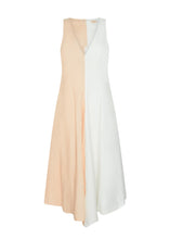 Load image into Gallery viewer, Saga Two Tone Dress - Butter/Ivory