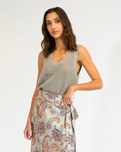 Load image into Gallery viewer, Palm Cove Knit Tank - Khaki