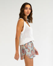 Load image into Gallery viewer, Palm Cove Knit Tank - White