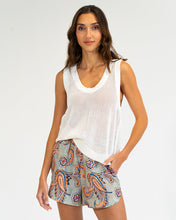 Load image into Gallery viewer, Palm Cove Knit Tank - White