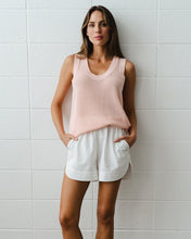 Load image into Gallery viewer, Palm Cove Knit Tank - Peach