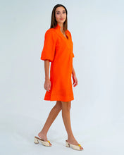 Load image into Gallery viewer, River Mini Dress - Tangerine