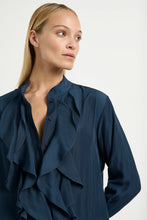 Load image into Gallery viewer, Ripple Blouse - NAVY