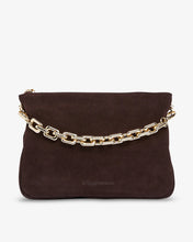 Load image into Gallery viewer, Samantha Crossbody - Chocolate Suede