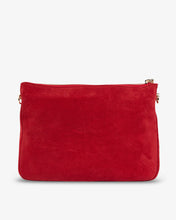 Load image into Gallery viewer, Samantha Crossbody - Red Suede