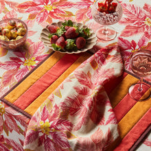 Load image into Gallery viewer, Tablecloth - Pointsetta Red