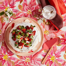 Load image into Gallery viewer, Tablecloth - Pointsetta Red