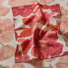 Load image into Gallery viewer, Tea Towel  - Leon cerise