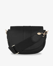 Load image into Gallery viewer, Zara Saddle Bag - Black