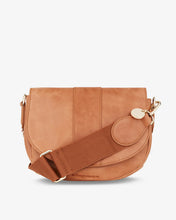 Load image into Gallery viewer, Zara Saddle Bag - Vintage Tan