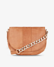 Load image into Gallery viewer, Zara Saddle Bag - Vintage Tan