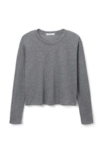 Load image into Gallery viewer, Axel crew Long Sleeve Tee - Heather Grey