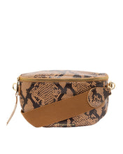 Load image into Gallery viewer, Zara Sling Bag -Caramel Python