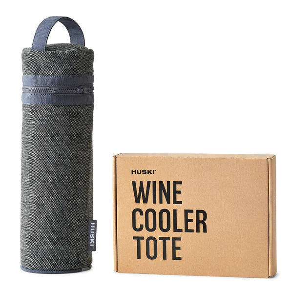 Huski  Wine Cooler Tote - Charcoal/Grey