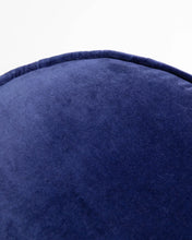 Load image into Gallery viewer, Round Pea Cushion - Navy
