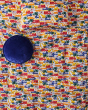 Load image into Gallery viewer, Round Pea Cushion - Navy