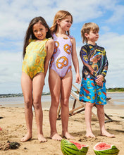 Load image into Gallery viewer, One Piece Bathers - Pretzels Lilac