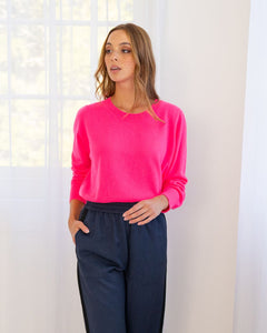 Cath Knit - Dayglo Pink