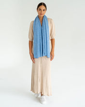 Load image into Gallery viewer, Cashmere Caplet - Cornflower