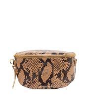 Load image into Gallery viewer, Zara Sling Bag -Caramel Python