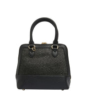 Load image into Gallery viewer, Fairfax Top Grip Bag - Black Weave