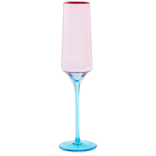 Load image into Gallery viewer, Rose with a Twist Champagne Glass - 2P SET