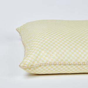Cushion 60cm - Tiny Check Vanilla