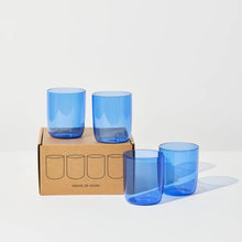Load image into Gallery viewer, Belly Cups (Set 4) - Blue