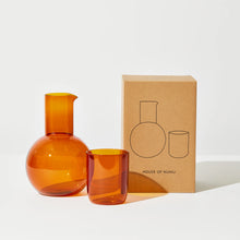 Load image into Gallery viewer, Belly Carafe + Cup Set - Amber