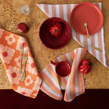 Load image into Gallery viewer, Napkins Florence Stripe Pink (Set of 6)