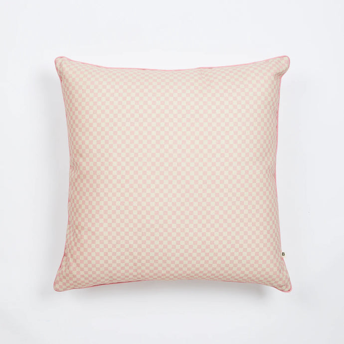 Outdoor Cushion - Tiny Checkers Pink 60cm
