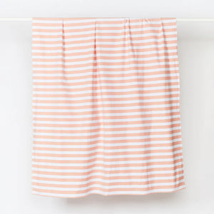 Tablecloth - Woven Stripe Pink