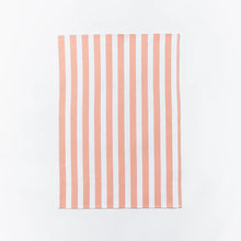 Load image into Gallery viewer, Tea Towel  - Woven Stripe Pink