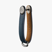 Load image into Gallery viewer, Orbitkey Key Organiser - Crazy Horse Marine Blue