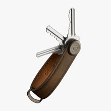 Load image into Gallery viewer, Orbitkey Key Organiser - Crazy Horse Oak Brown