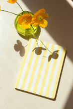 Load image into Gallery viewer, A5 Notebook - Stripes yellow