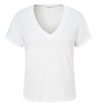 Load image into Gallery viewer, Hendrix V Neck Tee  - White